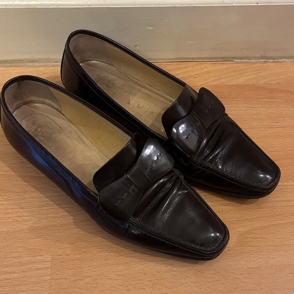Prada Black Loafers